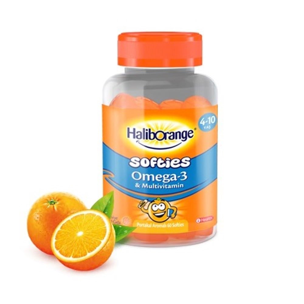Haliborange Softies Omega-3 ve Multivitamin 60 Çiğneme Tablet
