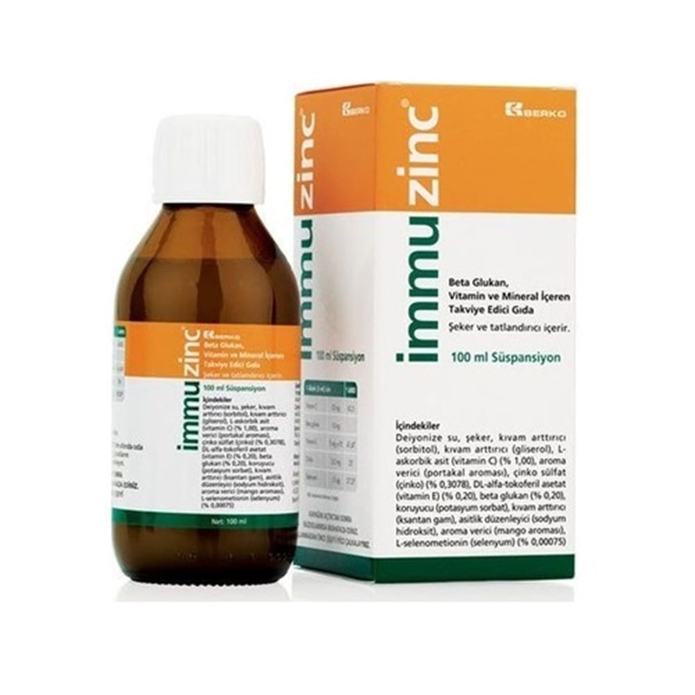 İmmuzinc TEG Suspansiyon 100 ml