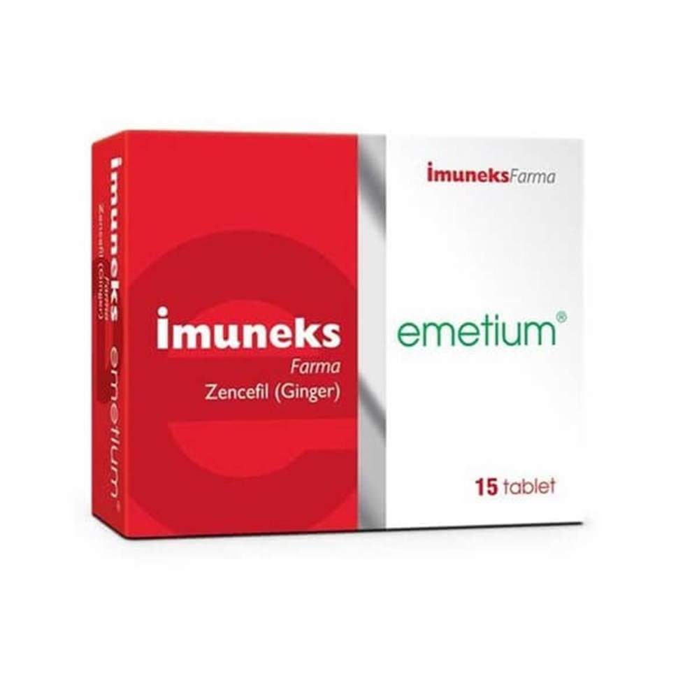 İmuneks Emetium 15 Tablet
