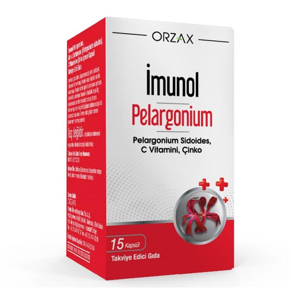 İmunol Pelargonium 15 Kapsül