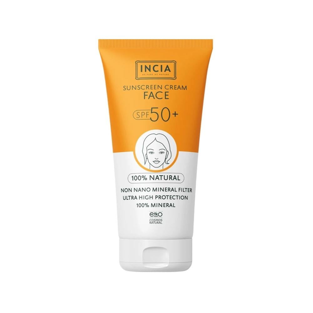 Incia Sunscreen SPF 50+ Yüz İçin Güneş Kremi 50 ml