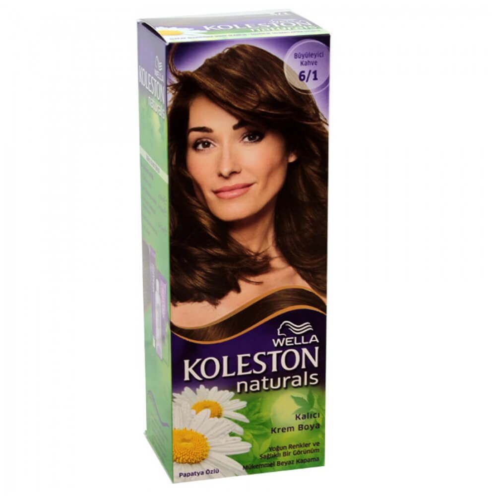 Koleston Naturals Kalıcı Krem Boya Büyüleyici Kahve 6/1