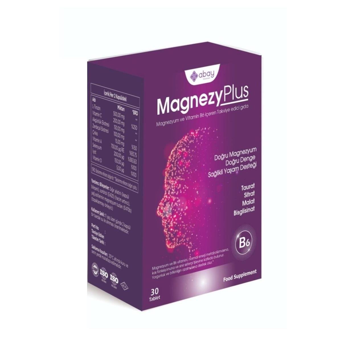 MagnezyPlus 30 Tablet