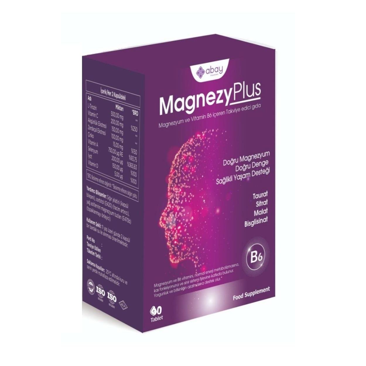 MagnezyPlus 60 Tablet
