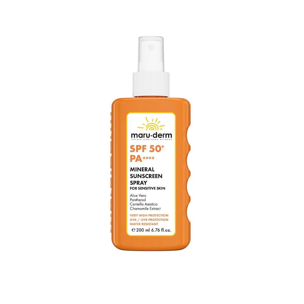 Maruderm Hassas Ciltler İçin SPF50 Mineral Sprey Güneş Kremi 200 ml