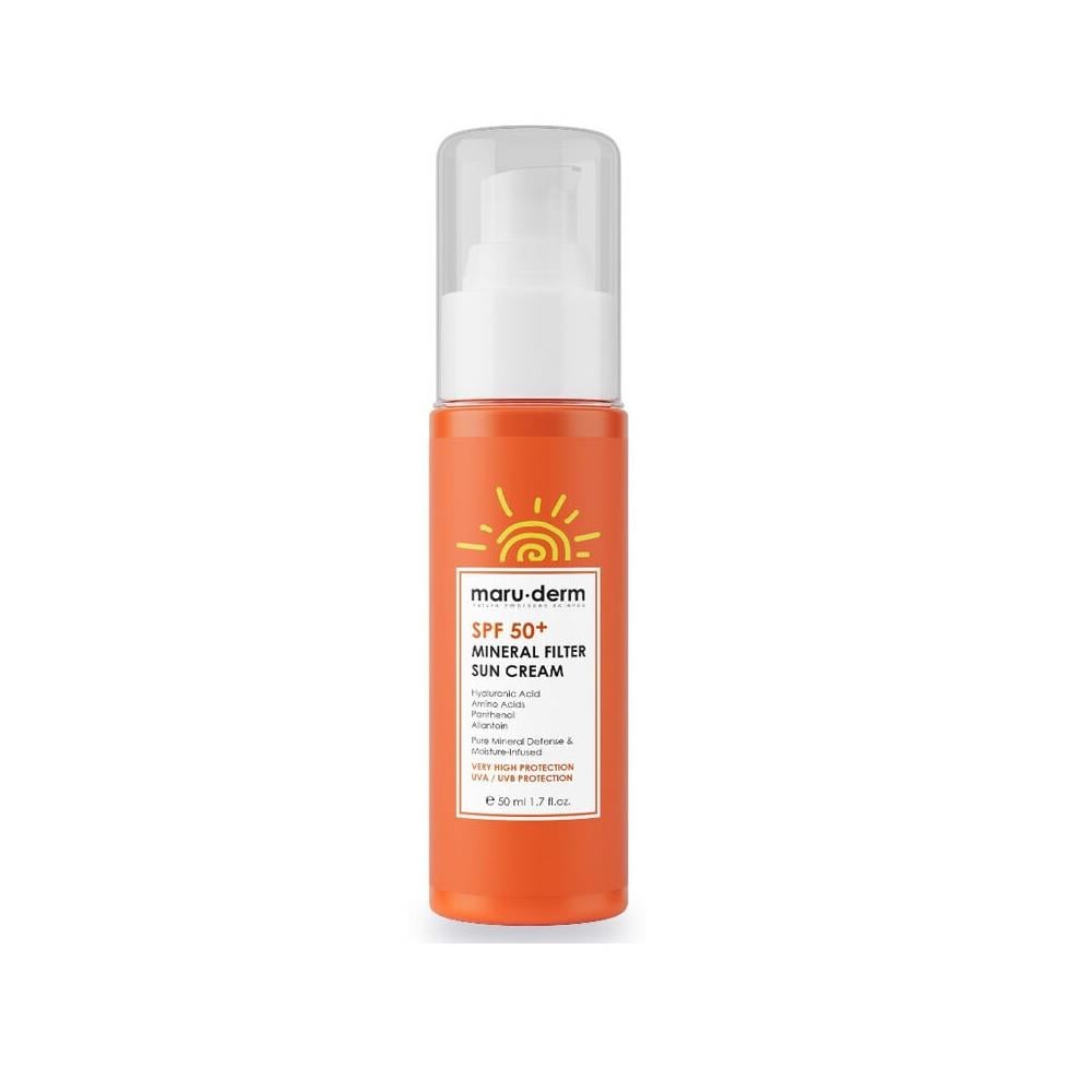 Maruderm SPF 50+ Mineral Filtre Güneş Kremi 50 ml