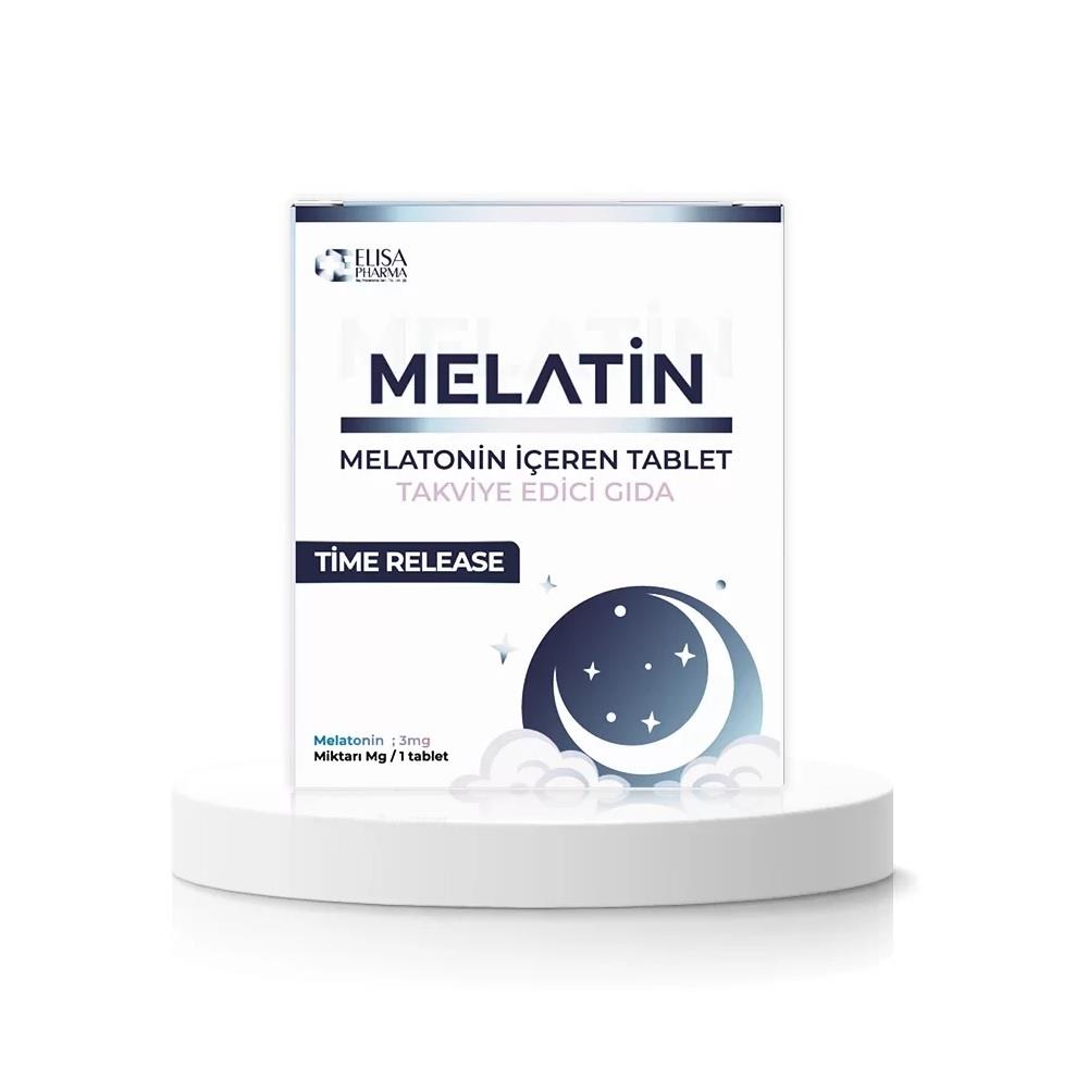 Melatin Melatonin İçeren Takviye Edici Gıda 30 Tablet
