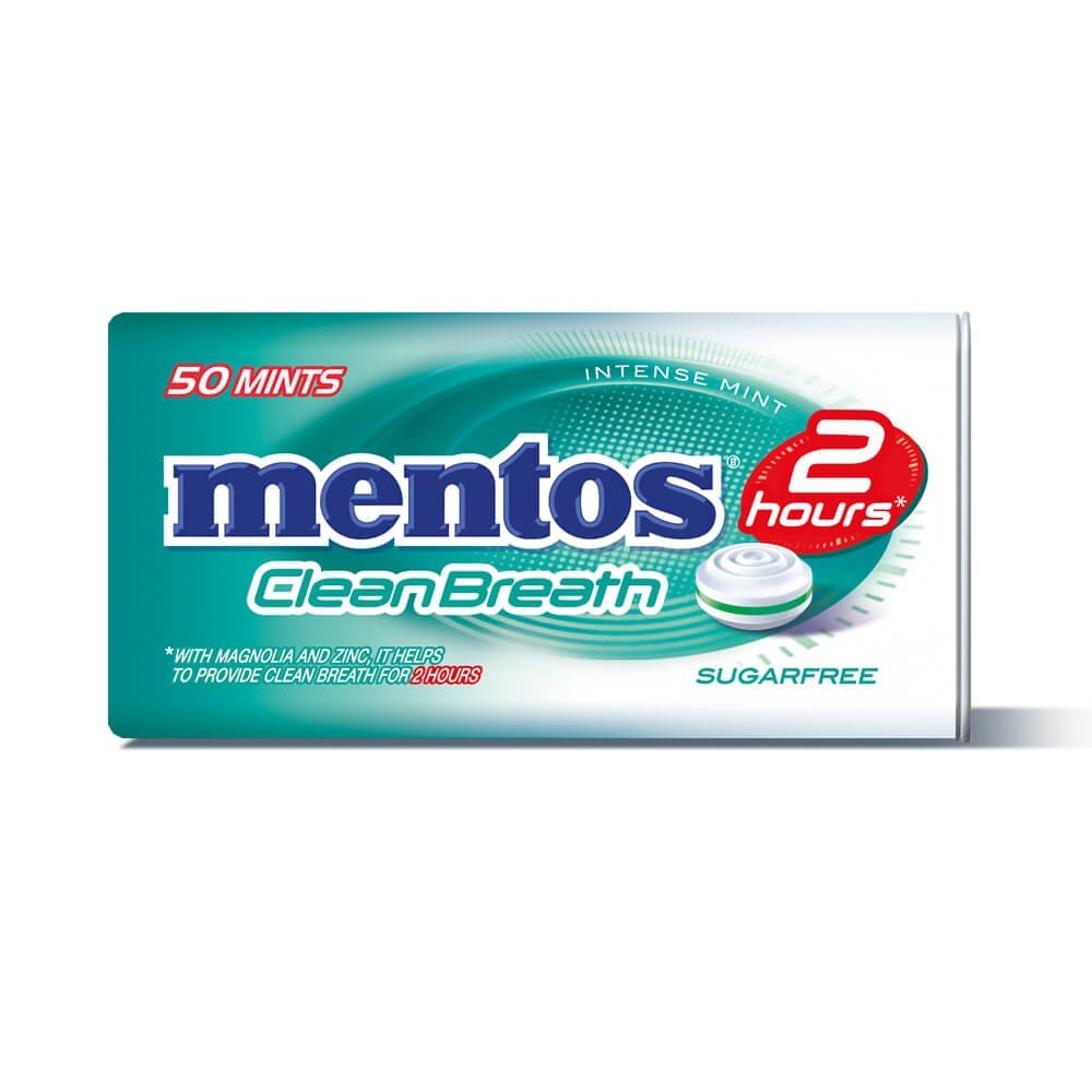 Mentos Yoğun Nane Aromalı Şekerleme 50 Adet