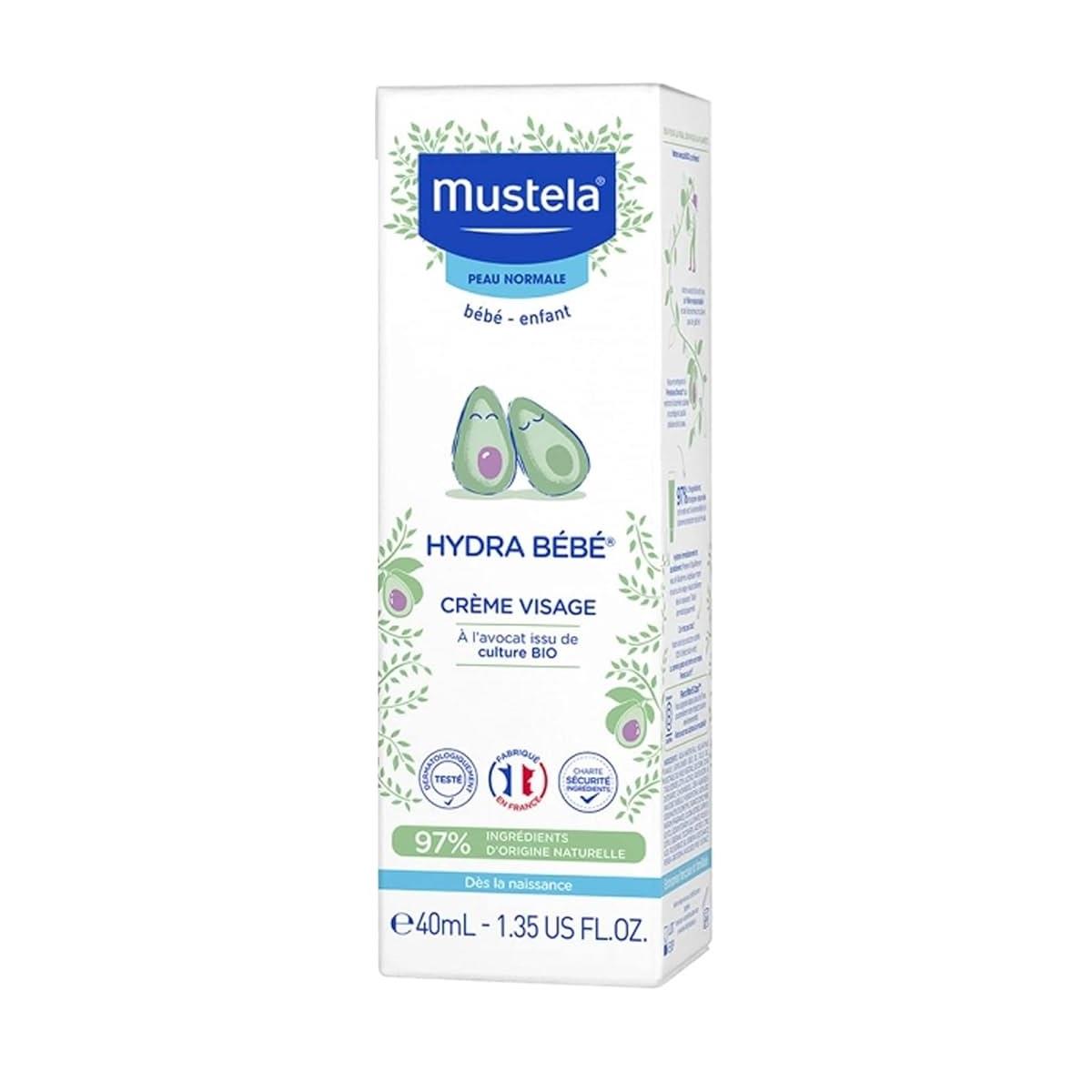 Mustela Hydra Bebe Yüz Kremi 40 ml