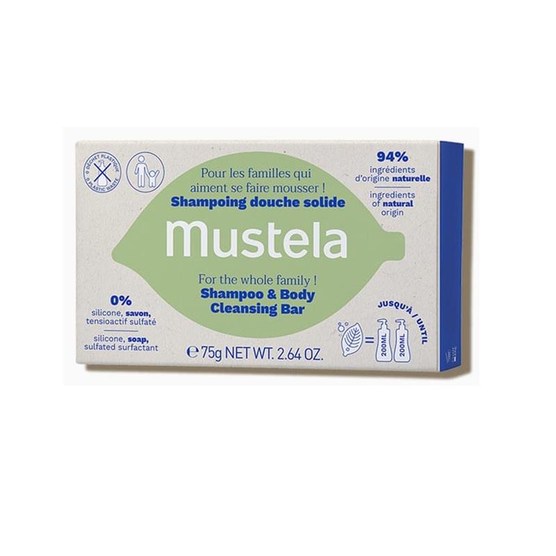 Mustela Şampuan & Vücut Temizleme Barı 75 gr