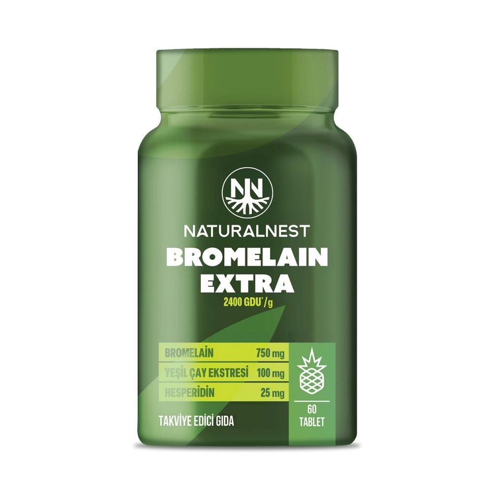 Naturalnest Bromelain Extra 60 Tablet