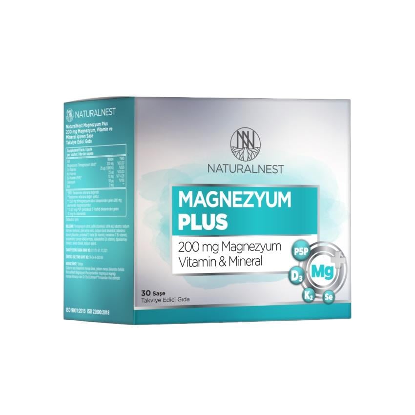 Naturalnest Magnezyum Plus 30 Saşe