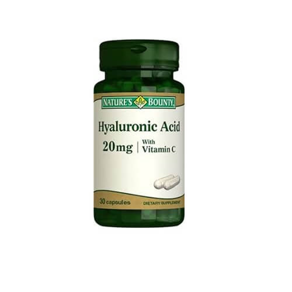 Nature's Bounty Hyaluronic Acid 20mg 30 Kapsül