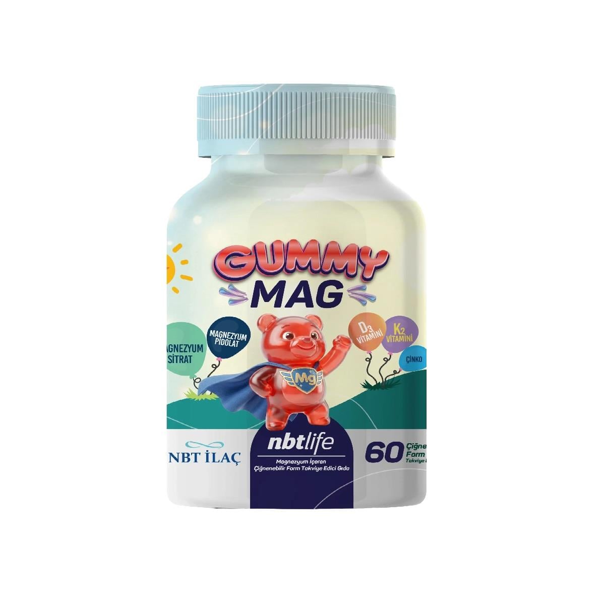 NBT Life Gummy Mag 60 Çiğneme Form