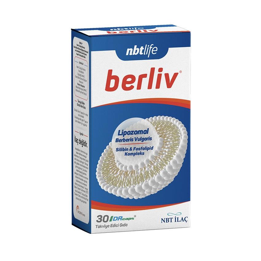 NBTLife Berliv Lipozamal Berberin 30 Kapsül