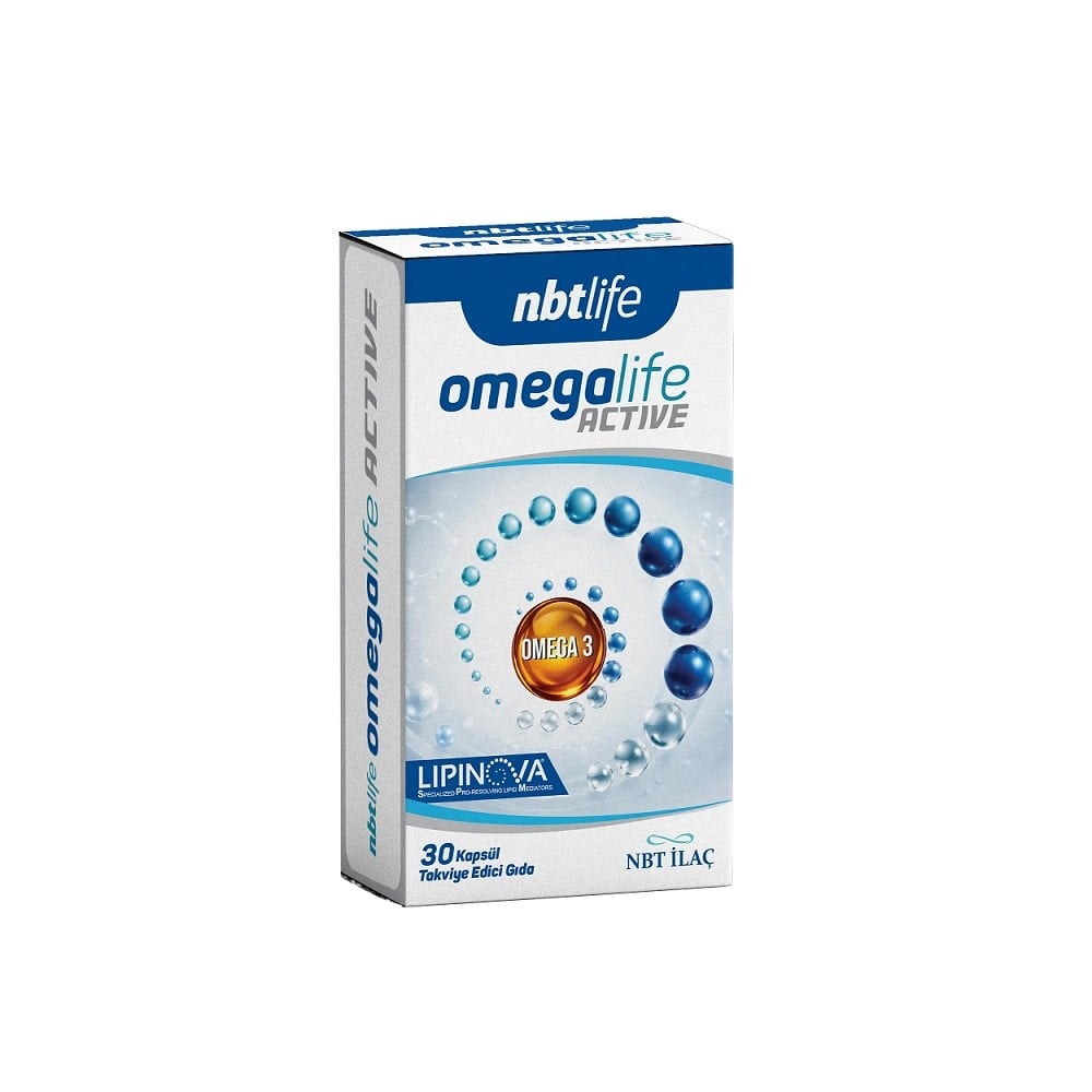 NBTLife Omegalife Activ 30 Kapsül