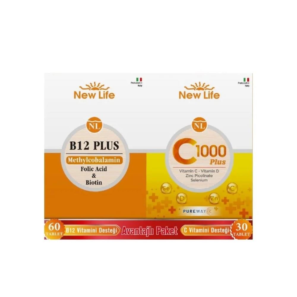 New Life B12 Plus & C 1000 Plus Avantajlı Paket