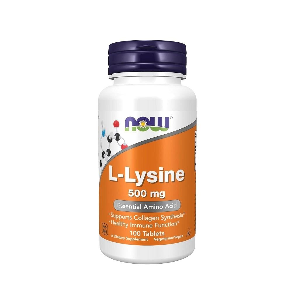 Now L-Lysine 500 mg 100 Tablet