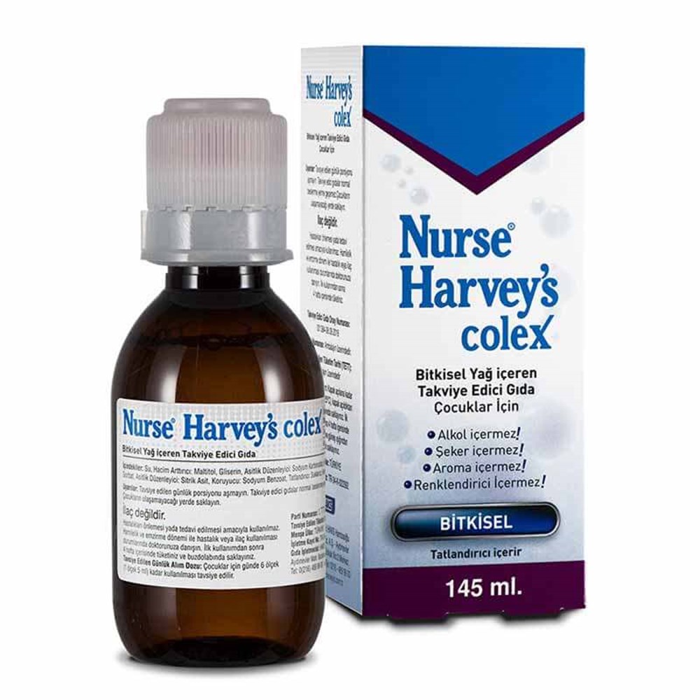 Nurse Harvey's colex Bitkisel Şurup 145 ml U