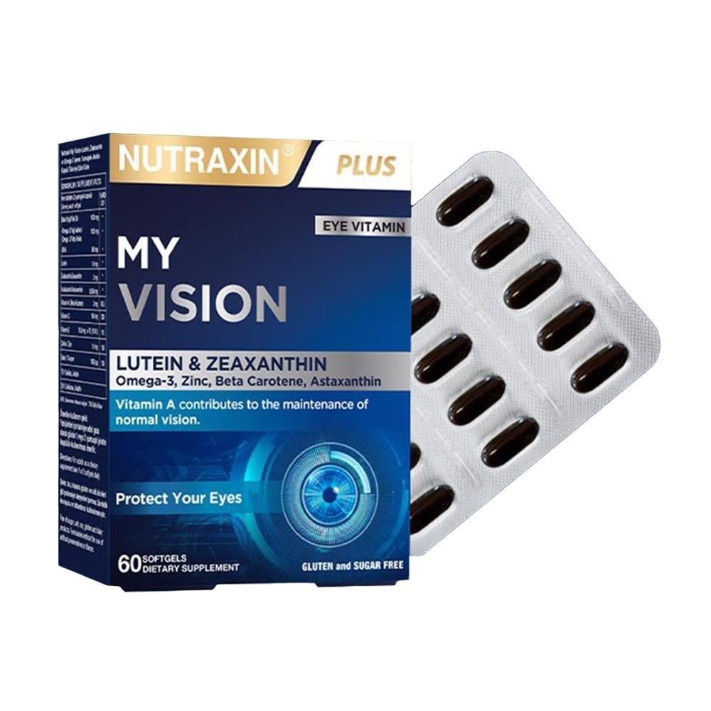 Nutraxin My Vision 60 Soft Kapsül