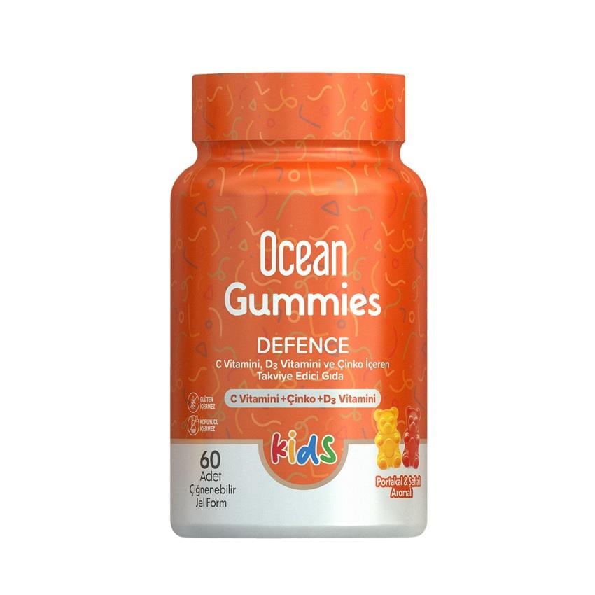 Ocean Gummies Defence 60 Çiğnenebilir Jel Form