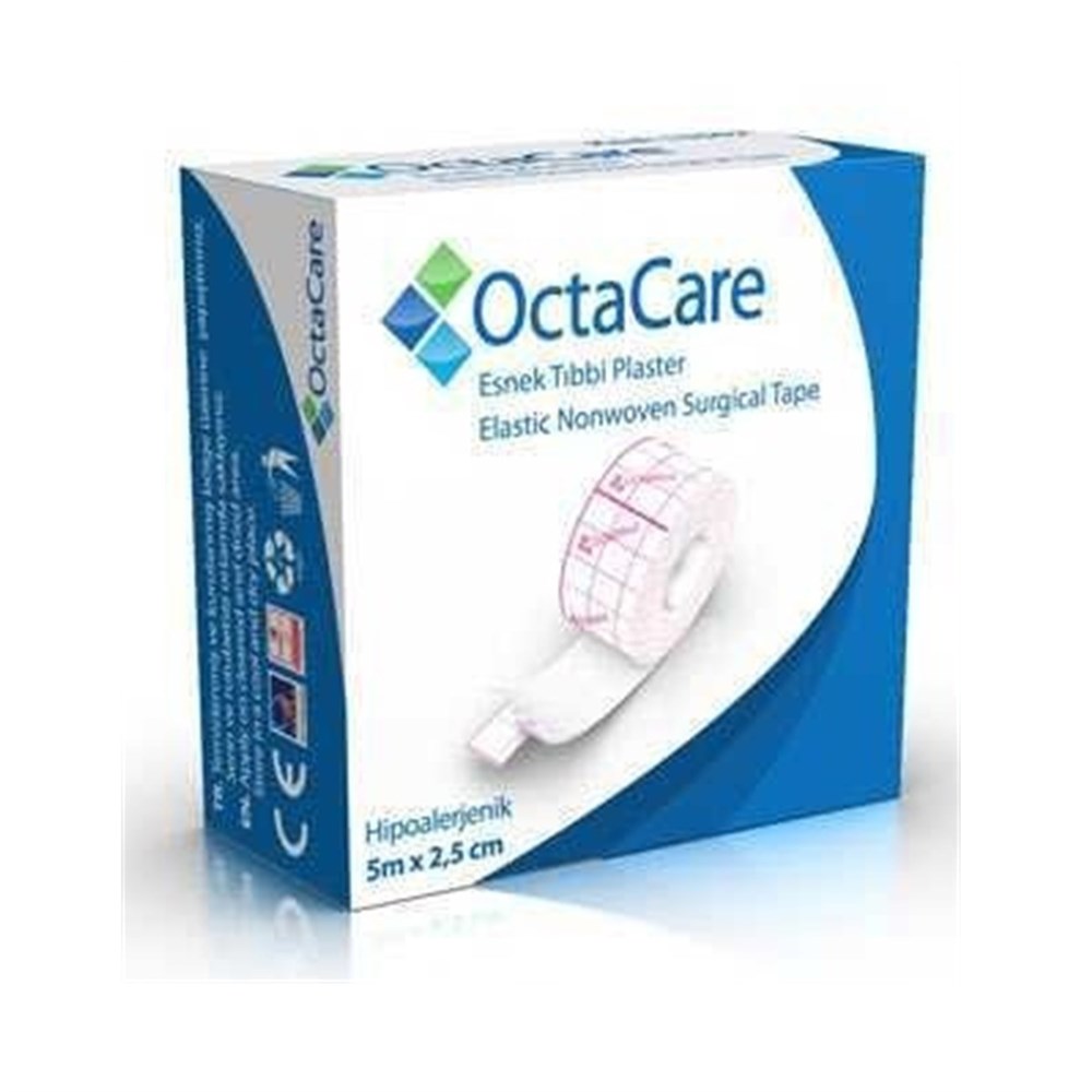 OctaCare Esnek Tıbbi Flaster 5m x 2,5 cm