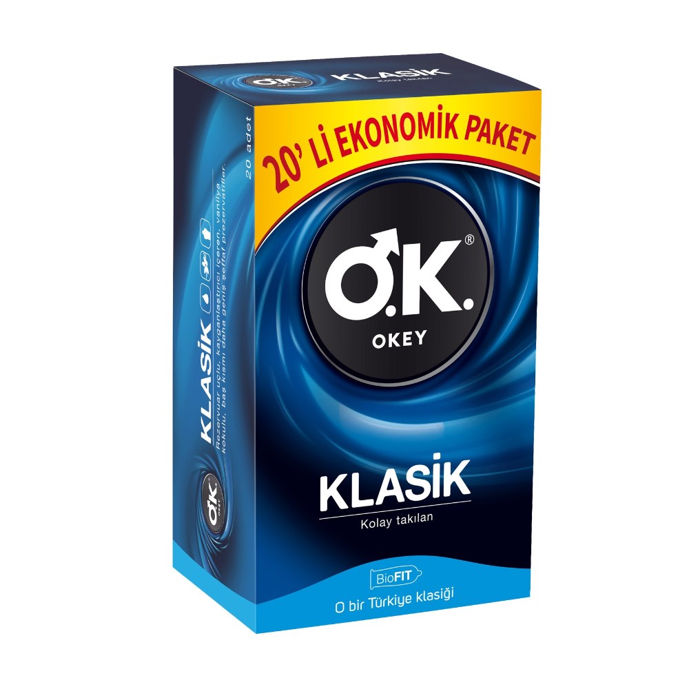 Okey Klasik Prezervatif Ekonomik Paket