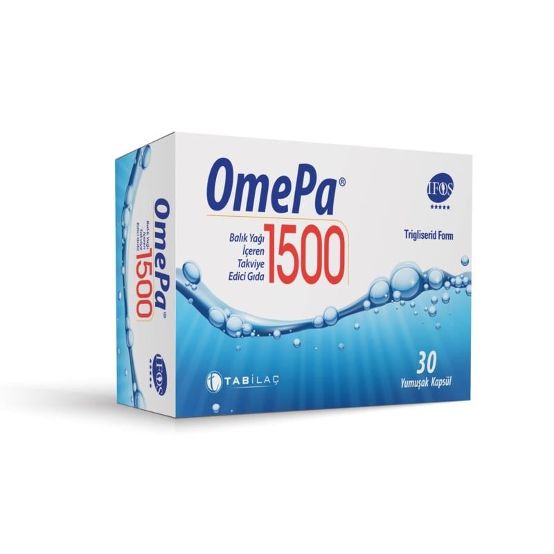 Omepa 1500 30 Yumuşak Kapsül