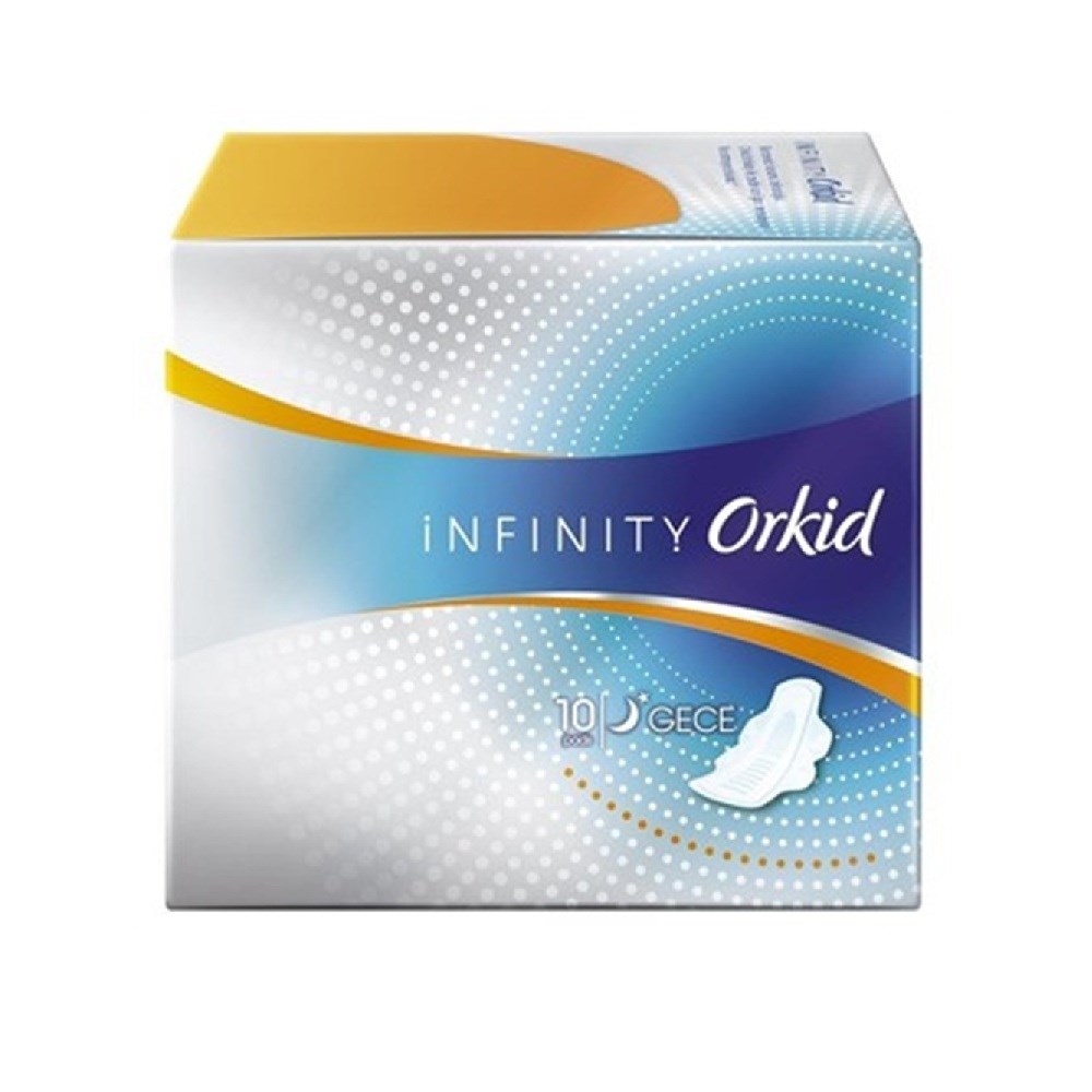 Orkid İnfinity Hijyenik Ped 10lu / GECE