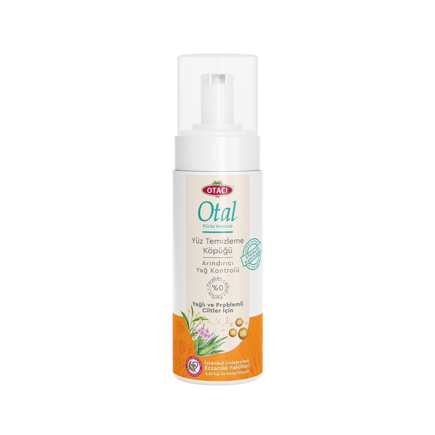 Otacı Otal Arındırıcı Yağ Kontrolü Yüz Temizleme Köpüğü 150 ml
