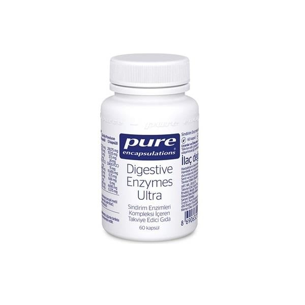 Pure Digestive Enzymes Ultra 60 Kapsül