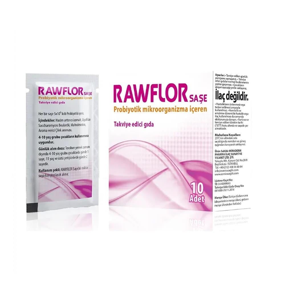 Rawflor Probiyotik 10 Saşe
