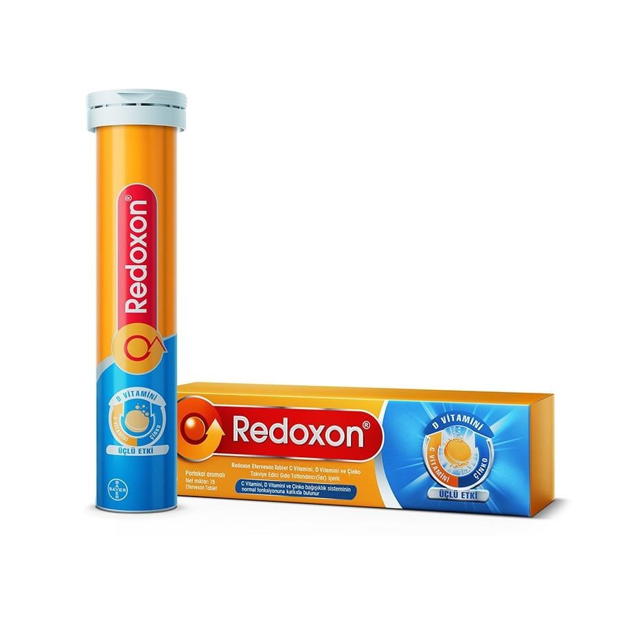 Redoxon Üçlü Etki 15 Efervesan Tablet