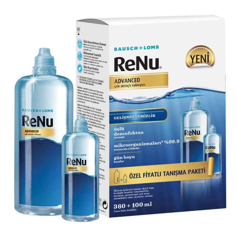 ReNu Advanced Lens Solüsyon 360 + 100 ml