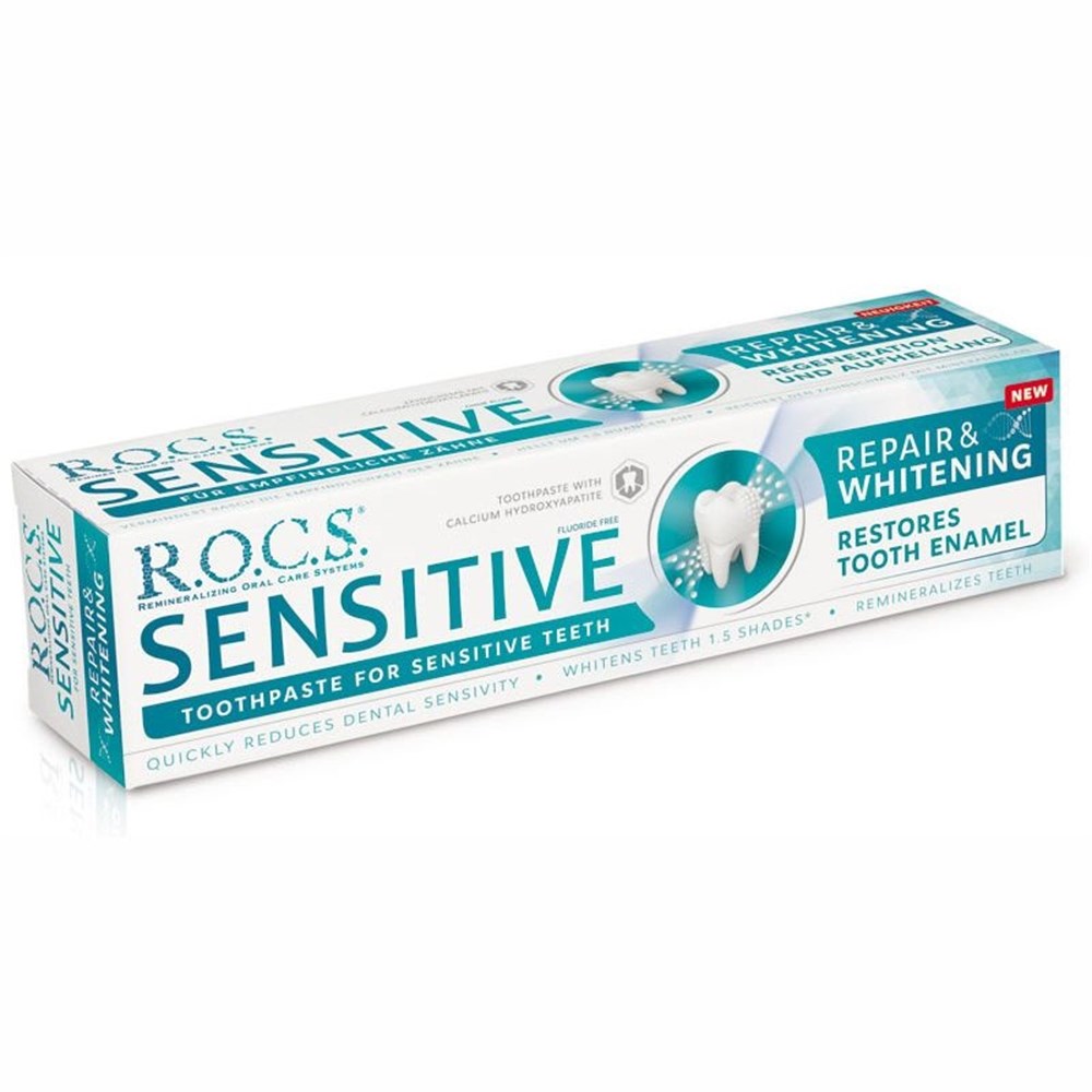 ROCS Sensitive Repair & Whitening Diş Macunu 75 ml