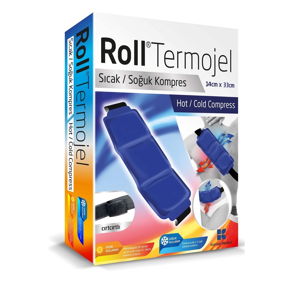 Roll Termojel Soğu / Sıcak Kompres 14cm x 33cm