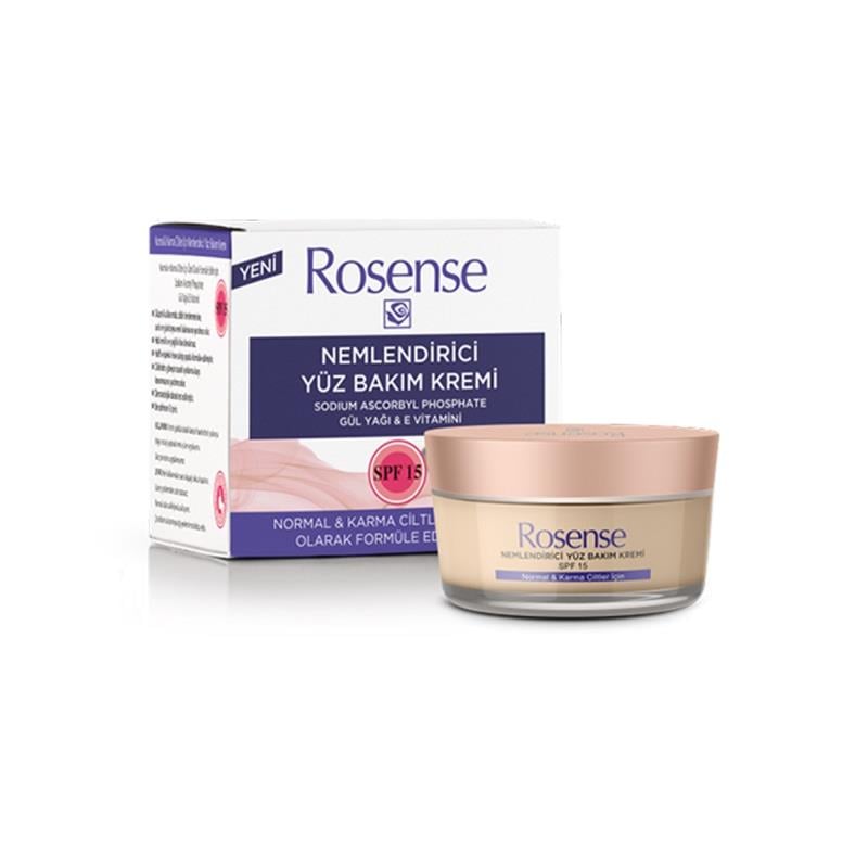 Rosense Nemlendirici Yüz Kremi / Normal Ciltler İçin