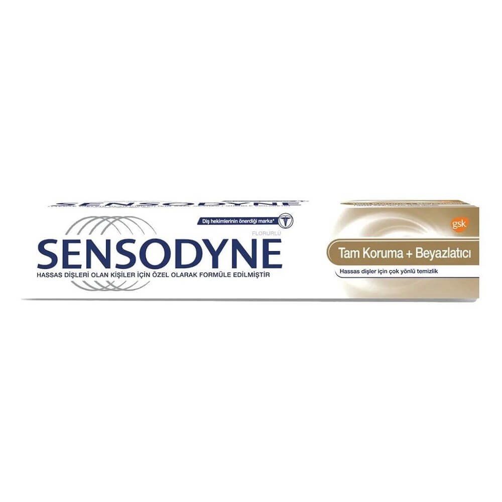 Sensodyne Tam Koruma Beyazlatıcı Diş Macunu 75 ml