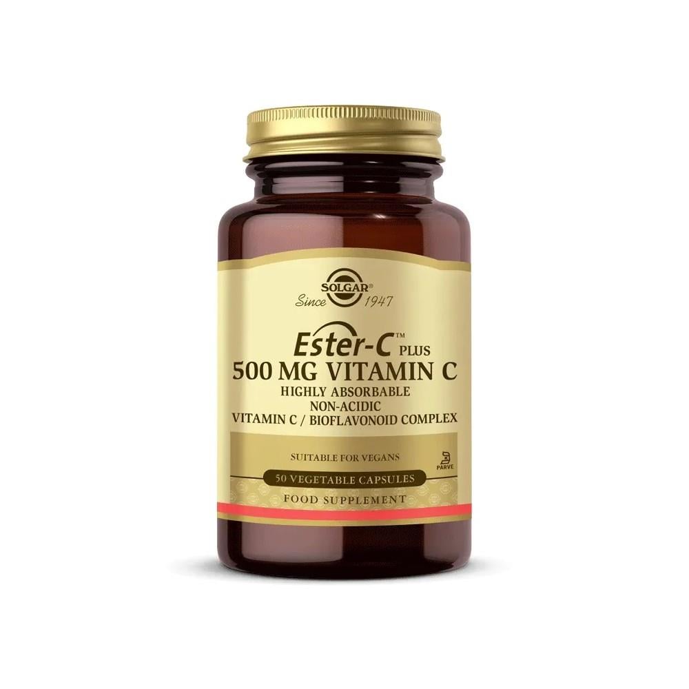 Solgar Ester-C Plus 500 mg Vitamin C 50 Kapsül