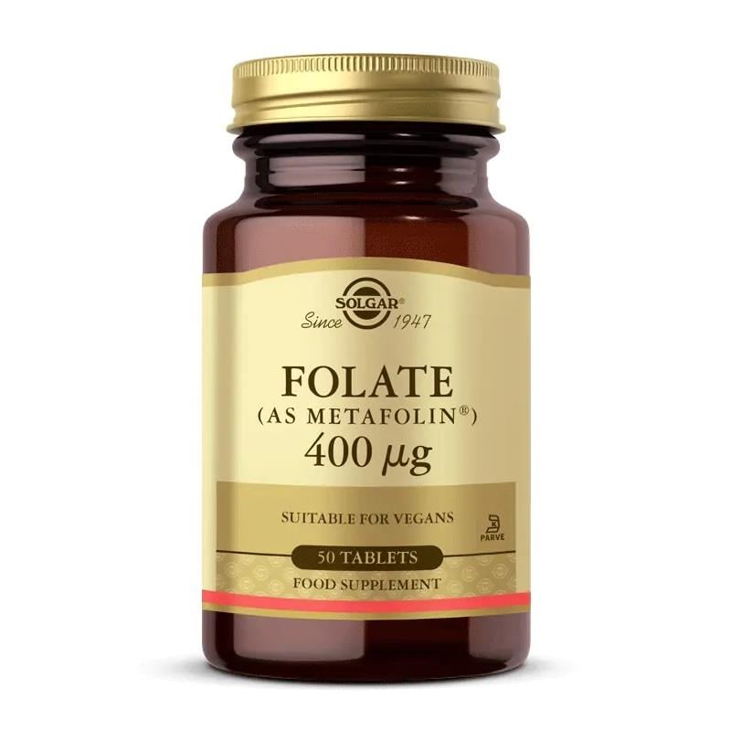 Solgar Folate 400 mcg 50 Tablet