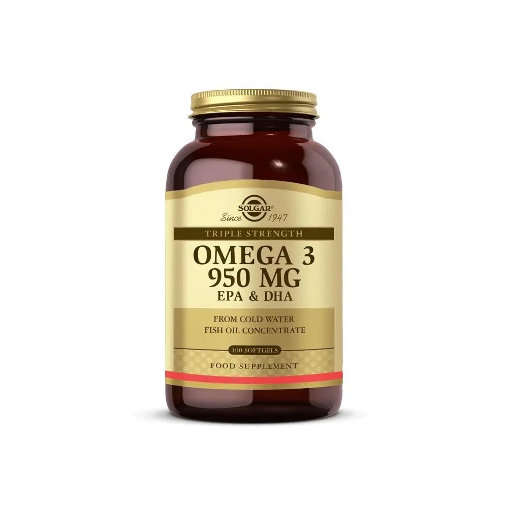 Solgar Omega 3 950 mg 100 Kapsül