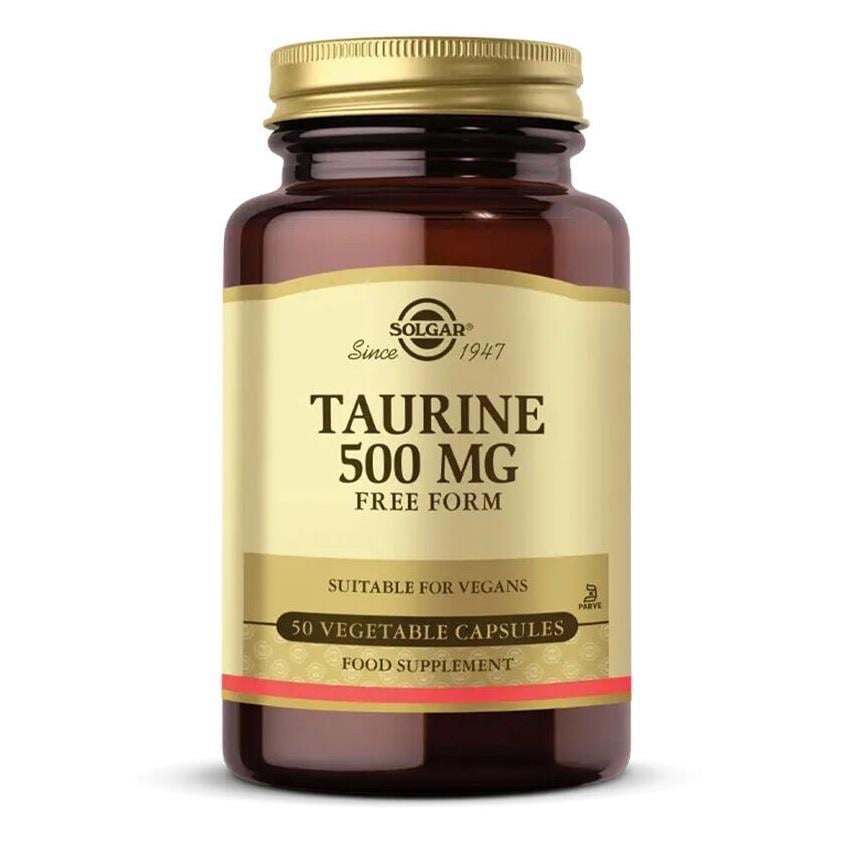 Solgar Taurine 500 mg 50 Bitkisel Kapsül