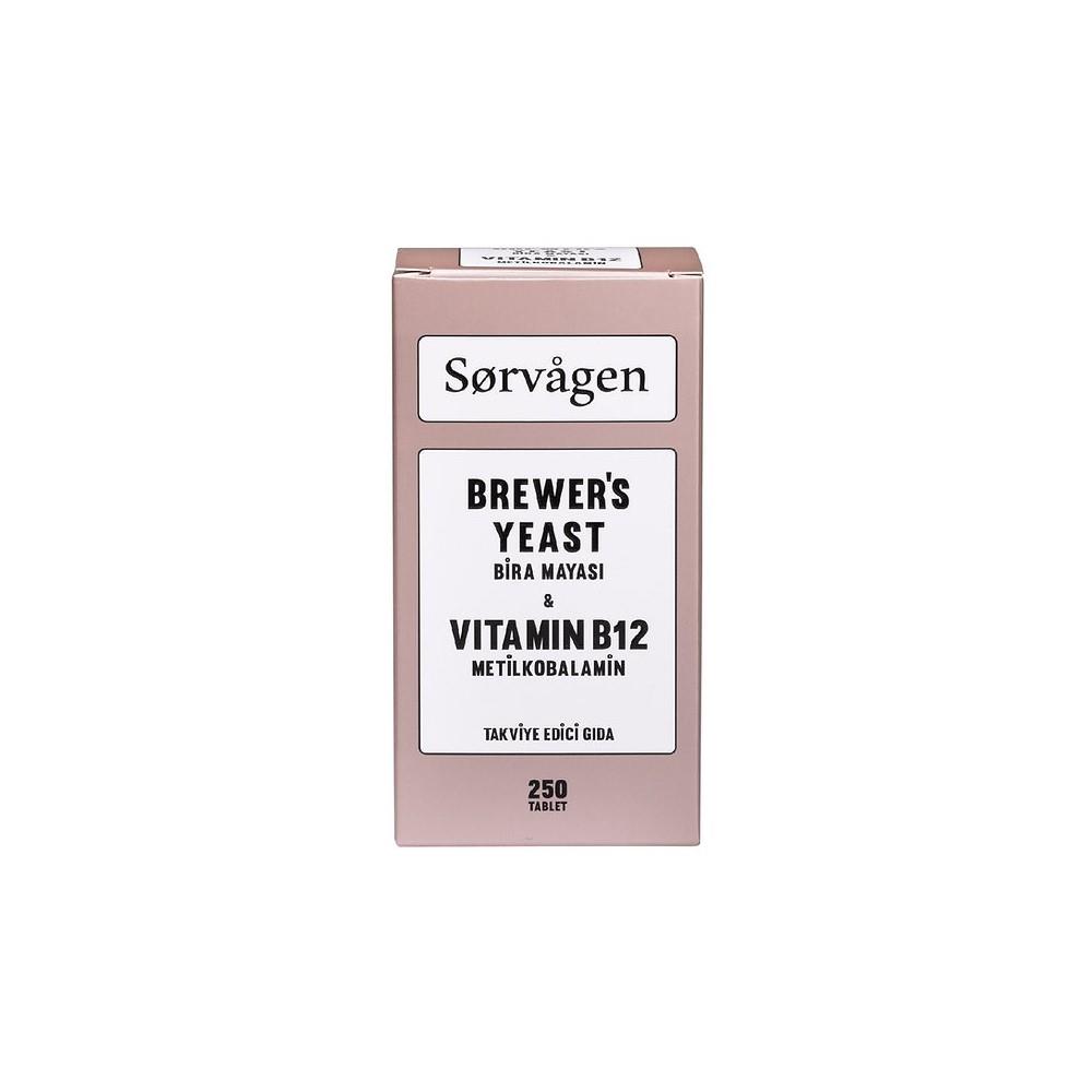 Sorvagen Brewer's Yeast Vitamin B12 250 Tablet