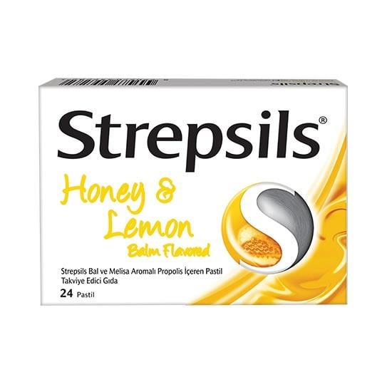Strepsils Bal & Limon 24 Pastil