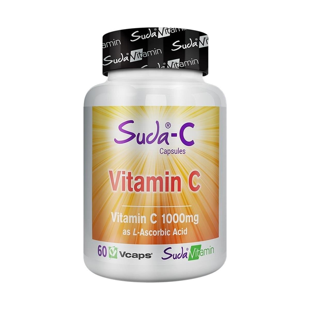 Suda Vitamin C 1000 mg 60 Kapsül