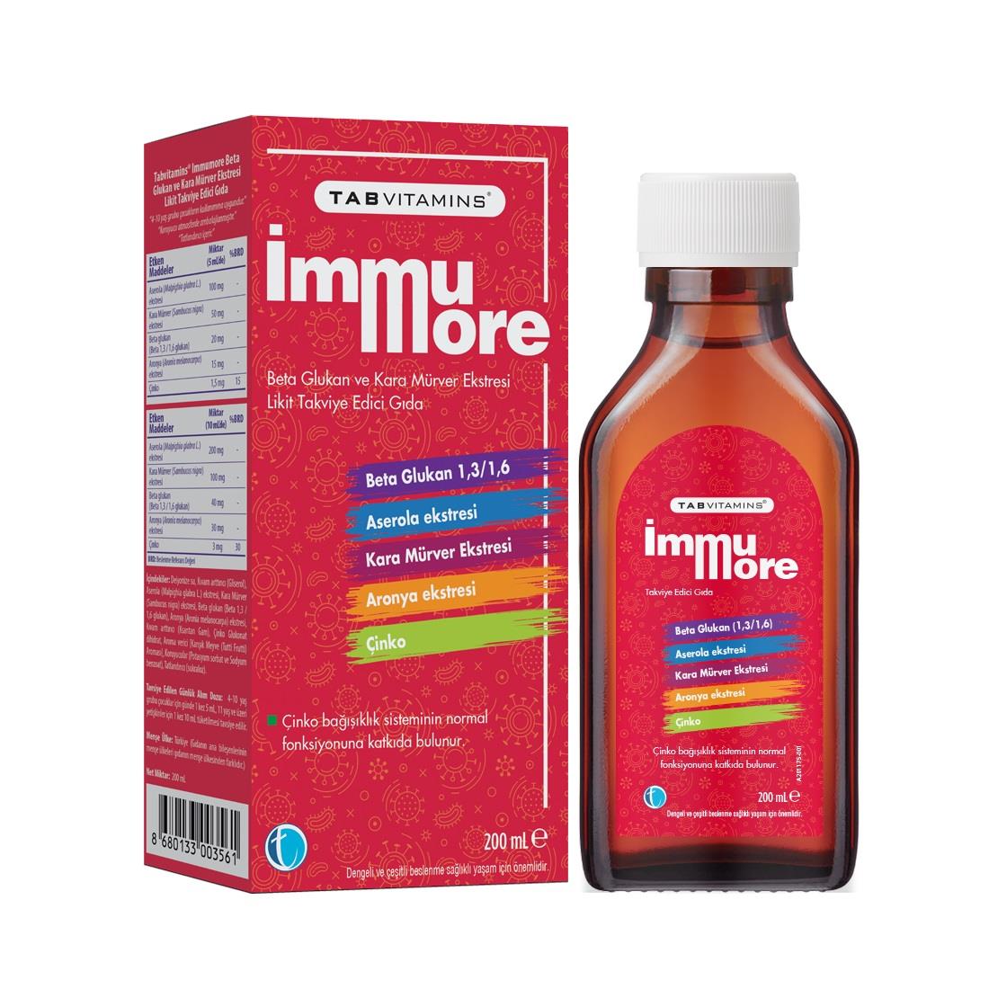 Tabvitamins Immumore Likit 200 ml