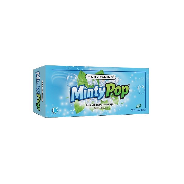 Tabvitamins Mintypop 30 Yumuşak Kapsül