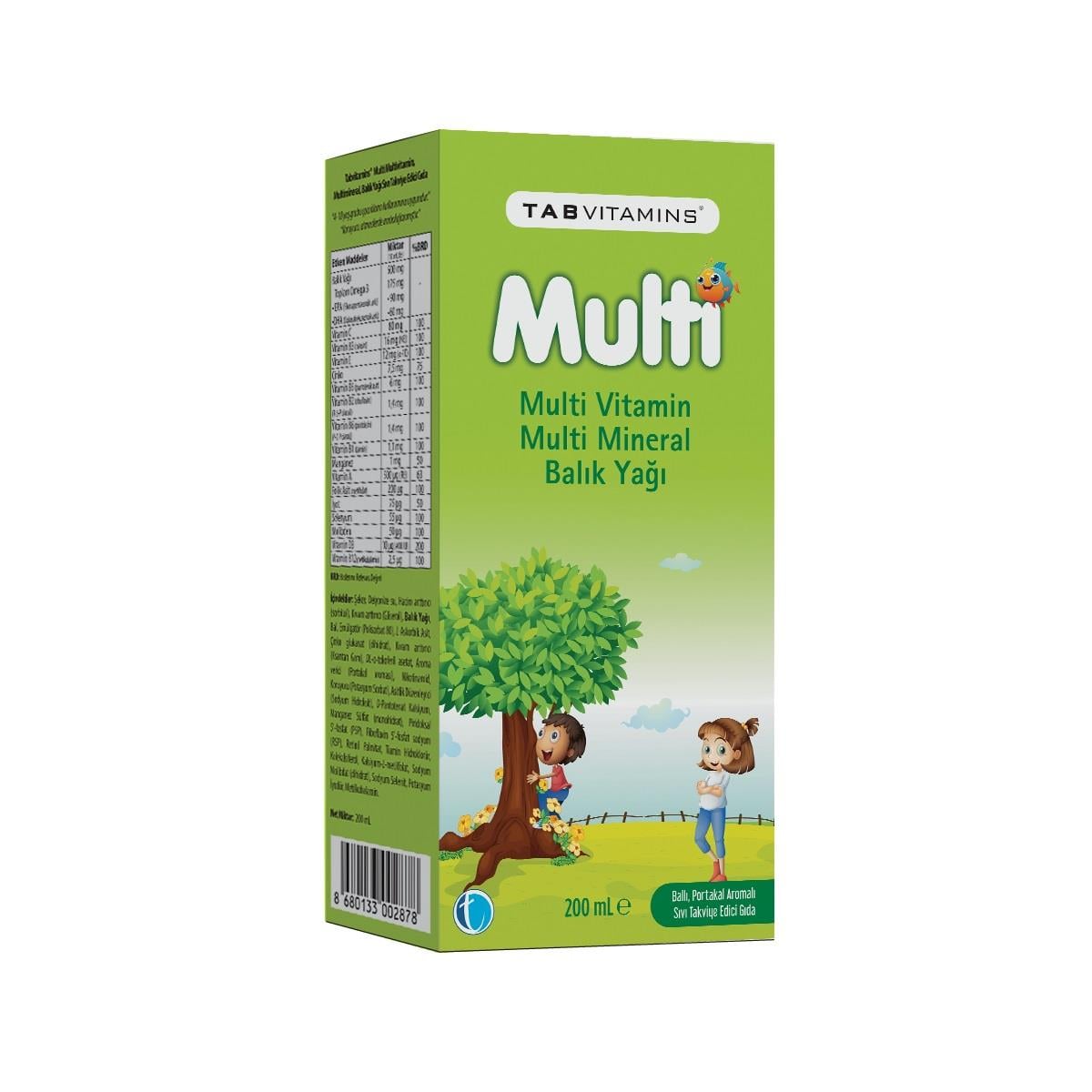Tabvitamins Multi 200 ml