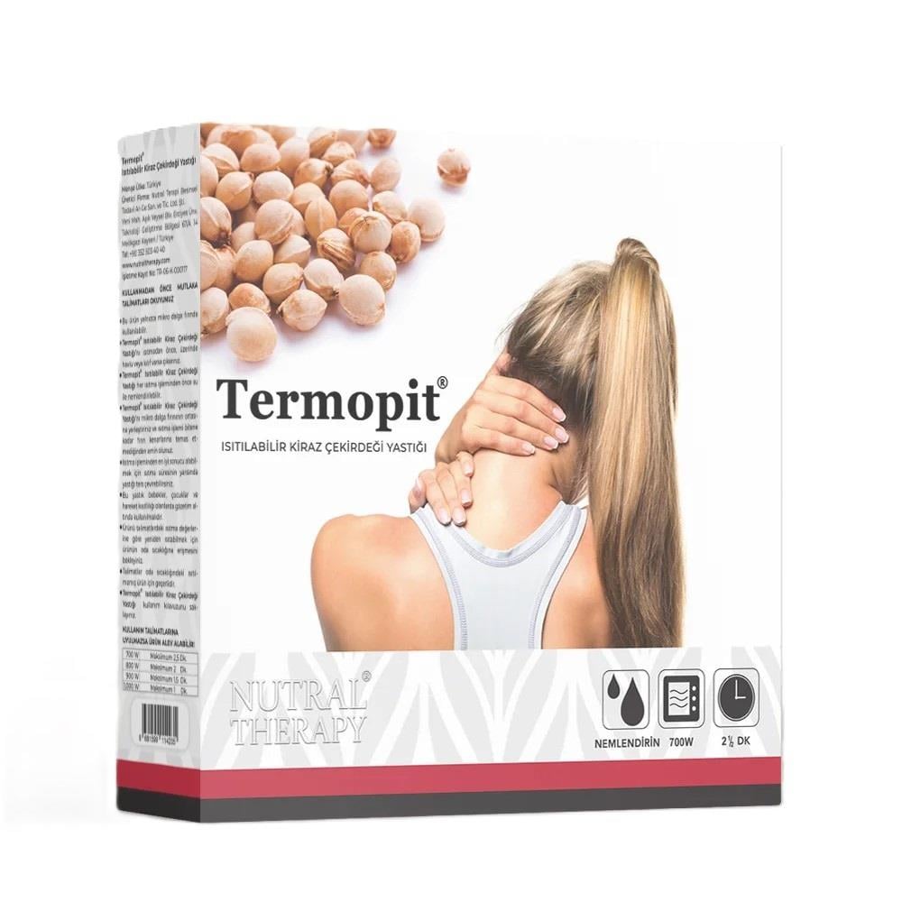 Termopit Isıtılabilir Kiraz Çekirdeği Yastığı