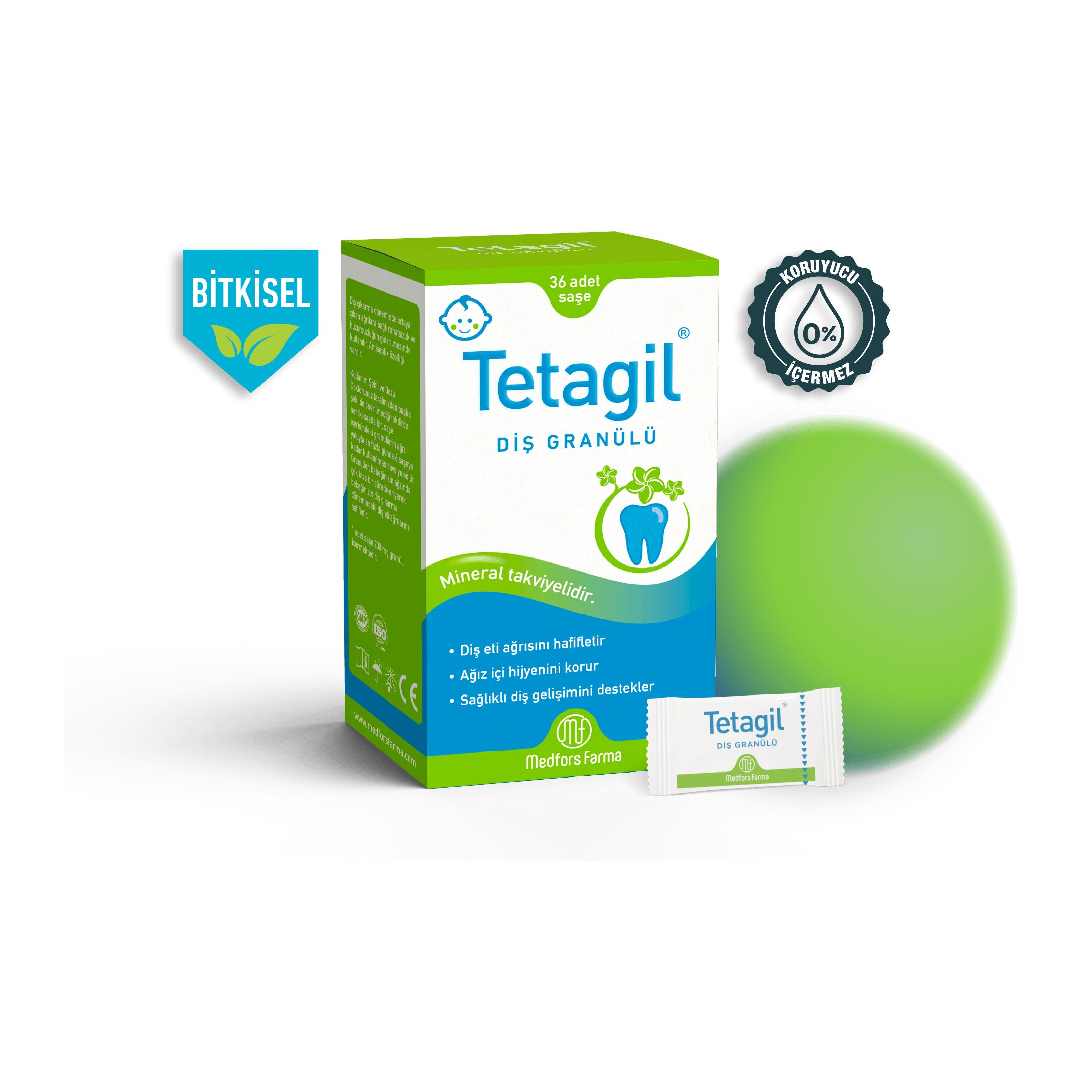Tetagil Diş Granülü 36 Saşe